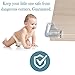Extra-Protective Silicone Gel Corner Protector Set of 8 - Baby Proofing and Child Safety Home Essentials - Discreet Clear Table Corner Guard - Easy Tool-Free Edge Cushion Installation by Kululush