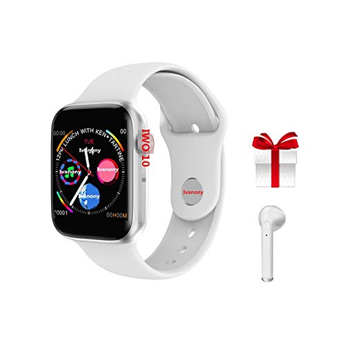 قیمت و خرید ساعت هوشمند بلوتوث ساعت هوشمند ساعت هوشمند Apple Watch iPhone 6S  7 8 X Plus ، White با جعبه هدیه برند kamiye | مالتینا
