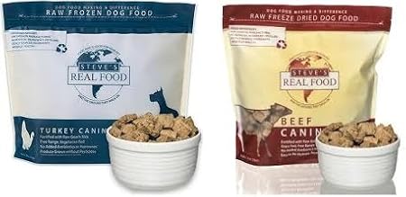 steve's freeze dried dog food