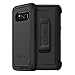OtterBox Defender Series Case & Holster for Samsung Galaxy S8 (Screen Protector NOT Included) - Black (Renewed)