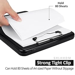 A4 Clipboards, Folder Clipboard with Storage, Folio