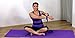 Clever Yoga - 8 ft Yoga Strap for Exercise & Physical Therapy, Leg Stretching Strap Yoga Accessories & Stretching Equipment, Leg Stretcher for Women & Men, Home Workout Essentials - Red