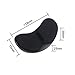 CamRom Ergonomic Mouse Wrist Rest Comfortable Memory Foam+ABS+Silica Gel CA1107 (Black)