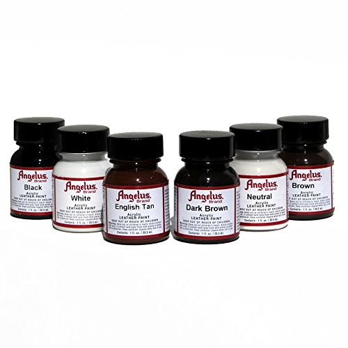Angelus acrylic leather paint basic kit