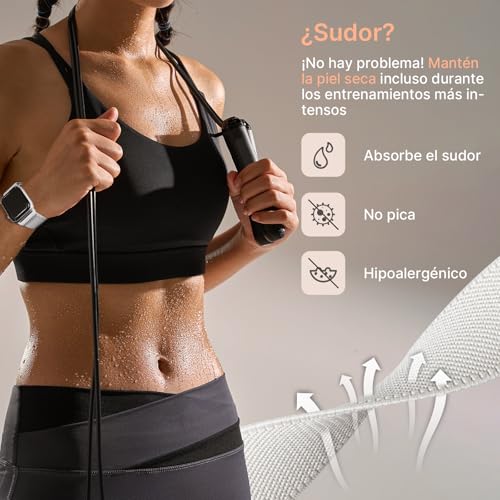 Fullmosa 4 Pack Correa Resistente al Agua Compatible con Apple Watch 40mm 41mm 38mm 42mm(S11 S10), Correa Nylon Elástico Deportiva para iWatch Se 3/2/1 Series 11 10 9 8 7 6 5 4 3 2 1 Para Mujer Hombre