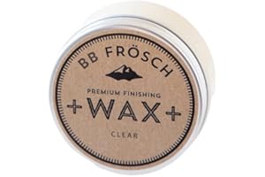 BB FRÖSCH BB Frosch Premium Finishing Wax, Environment friendly, Wax Seal for Mineral Paint Cabinets, Furniture, Clear Wax (220 ml)