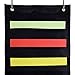 ZKOO Hanging File Folder Holder Cascading Fabric Organizer, Home School Office Classroom Filing Storage (5 pocket)