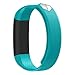 Teslasz Fitness Tracker, Sleep Monitor Calorie Counter Pedometer Sport Activity Tracker for Android and iOS Smart Phone (Teal)
