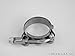 5x Premium 304 Stainless Steel T-Bolt Turbo Silicone Hose Clamp 1.5 Inches 38-44mm