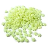 Alllife 200 Pcs Beautiful Starry Sky 3d Glowing in Dark Star Baby Kids Ceiling Wall Room Decor + 4pcs Double-sided Adhesive + Gift Bag