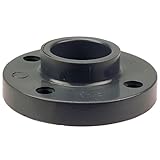 NIBCO 4551-H Series PVC Pipe Fitting, Flange, Schedule 80, 1-1/2