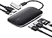 AUKEY USB C Hub 7 in 1 Type C Hub with 3 USB 3.0 Ports, SD/TF Card Reader, 4K USB C to HDMI and USB-C Power Delivery USB C Adapter for MacBook Pro, Dell XPS 15, Google Chromebook Pixel and More