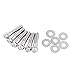 Createshao OMC Water Pump Impeller Kit Johnson Evinrude 1985-Up 18-3382 393630 (20 25 30 35 HP)