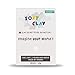 Soft Clay for Slime by E·XINTAI, White, 3.5 oz (FDA Approved)