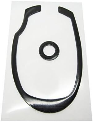 Yuntown Computer Gaming Mouse Feet Replacement Parts PTFE Teflon Tape Sliders Pads Skates Fast for Razer Naga Molten ( Pack of 2 , 0.65mm)