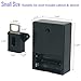 WOOCH RFID Locks for Cabinets Hidden DIY Lock - Electronic Cabinet Lock with USB Cable, RFID Card/Tag/Wristband Entry