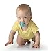 Nuby 2-Pack SoftFlex Orthodontic Pacifiers, Colors May Vary