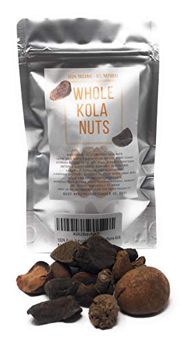 100% Pure, Natural Kola Nut - Organic Cola Nut | Super high caffeine amount of 4% - This nut (Colae Nuces) is how the first kola recipe received its caffeine kick