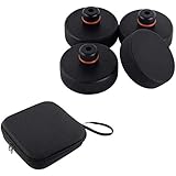 Chirano Lifting Jack Pad for Tesla Model 3/ Model S/Model X/Model Y, 4 Pucks with a Storage Case, Tesla Accessories