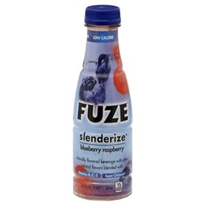 Image of Fuze Slenderize Blueberry Raspberry, 16.9-Ounce (Pack of 6)