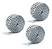 DENNECREPE (3 Pack) Black and White Zebra Stripes Animal Print Crepe Paper Streamer (3 x 30ft Rolls - 90ft Total)
