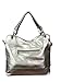 Zzfab Mirror Rhinestone Bling Purse Black