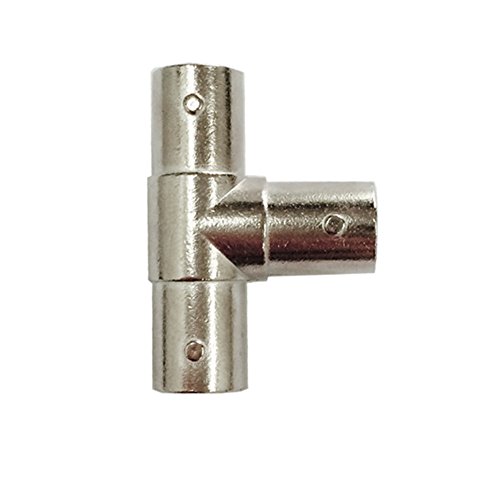 OdiySurveil (TM) 15PCS T-shape BNC 3 Way Female to Female Adapter RF Coaxial Connectors