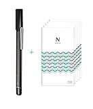 Neo smartpen N2 (Titan Black) Bluetooth 4.0 Digital Pen for iOS, Android Smartphones and Tablets -INCLUDES- N Pocket Notebook Set (5 Books)