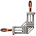 SAND MINE Double Handle Corner Clamp, 90 Degree Quick Release Corner Clamp for Welding, Wood-working, Photo Framing(Grey)