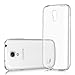 kwmobile Crystal Case Compatible with Samsung Galaxy S4 Mini - Soft Flexible TPU Silicone Protective Cover - Transparent