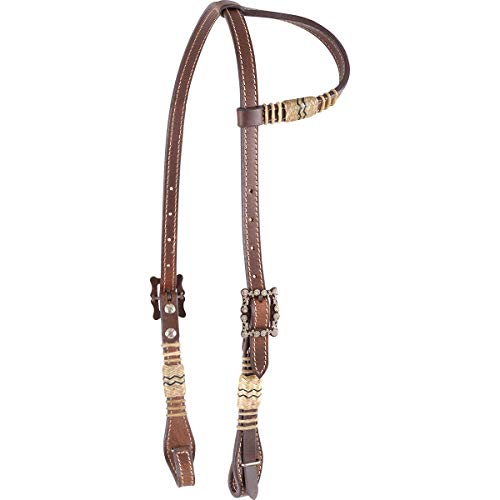 Cashel Rawhide Trim Slip Ear Headstall