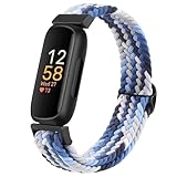 Amzpas Nylon Bands Compatible with Fitbit Inspire 3