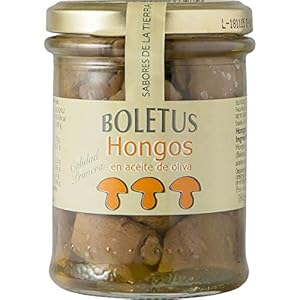 Boletus – Champignons In Olijfolie Fco. 180G ideaal voor Salades, Stoofschotels, Vlees en Vis.