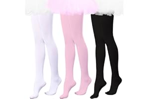 Ballet Dance Tights Ultra Soft Transition Girls Student Footed Tight(Toddler/Little Kid/Big Kid)