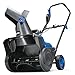 Snow Joe ION15SB-LT 15-Inch 40 Volt Cordless Single Stage Snow Blower, Blue