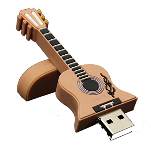 Baishitop 32GB Guitar USB 2.0 Flash Memory Storage U Disk in Khkai