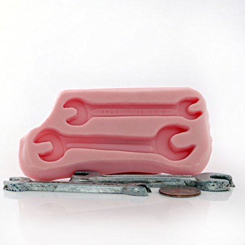 Silicone Wrench Mold Chocolate, Fondant, Candy, Food Safe, Polymer Clay, Resin - Thumbnail 5