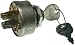 Ignition KEY Switch Sears MTD Craftsman John Deere Toro Riding Lawn Mower STD365402 24688 725-0267 925-0267 21064 421064 primary