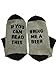 Must Rose Unisex Christmas Cotton Socks If You Can Read This Bring Me A Beer Socks, One Size, Black