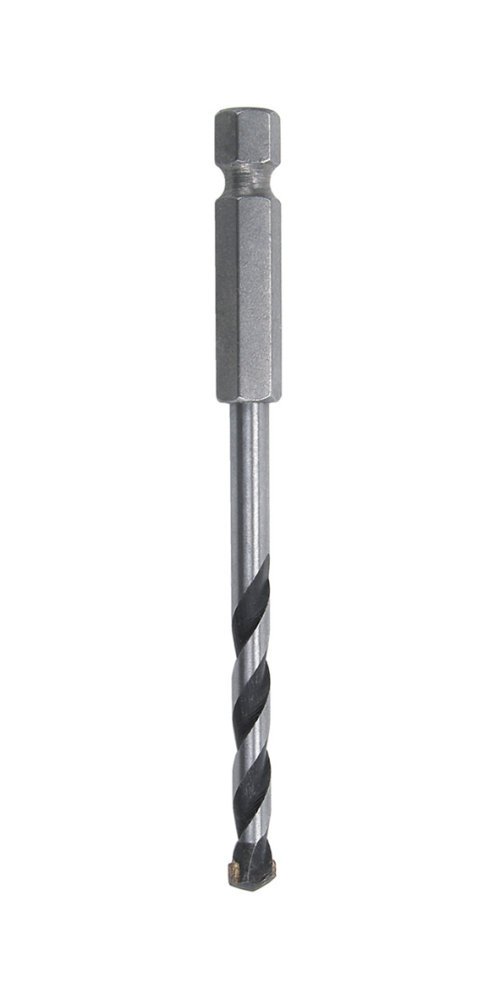 wolfcraft TC Rock Drill Bit, hexagon shank I 7267000 I For drilling into brick walls, artificial stone and natural stone
