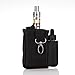 FOXVAPE Ego Travel Carry Case Bag for Vape Pens, Ego Batteries, Ego C Twist, Power Bank, Sigelei, Aspire, Kangertech, Eleaf, IPV, Wismec, Snow Wolf [CASE ONLY](Dark)
