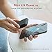 iWALK Qi Wireless Portable Charger Power Bank 3000mah by Sticking to iPhone,Compatible with iPhone Xs, XR, X,11, 8,Plus,Samsung Galaxy S10, S10+, S9, S9+, S8, S8+, Note 9, Nexus, HTC and More, Black