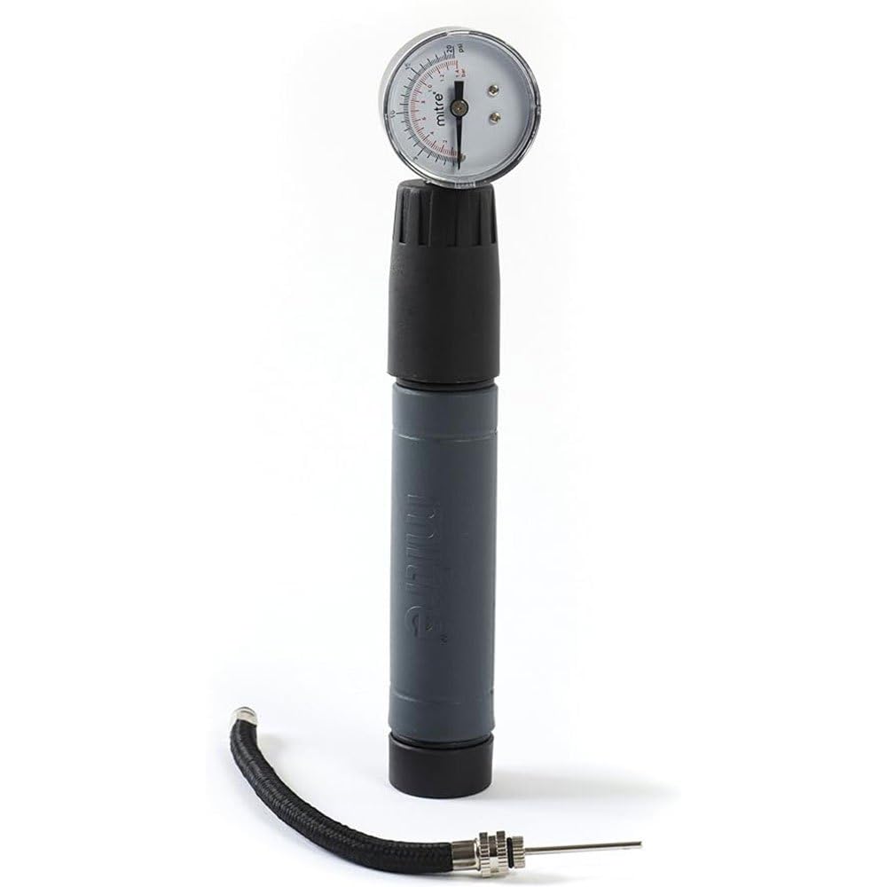 Mitre Pressure Gauge Pump | Sports Pump | Ball Inflation | Pressure Gauge Ball Pump