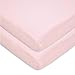 American Baby Company 2 Pack Fitted Mini Crib Sheet 24