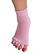 Nachvorn Yoga Sports GYM Five Toe Separator Socks Alignment Pain Health Massage Socks, Prevent Foot Cramps, One Pair