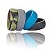 Silicone Wedding Camo Ring For Men By DoerDo, Durable Rubber Sport Band For Active Style - 6 Rings Pack(Camouflage, Metal Look Silver, Metal Look Golden, Black, Grey, Blue)