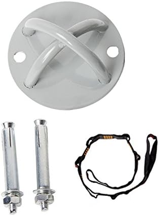 Xmas PROMO Witlucky Aerial Yoga Hammock Yoga Swing Ceiling Hooks and Extension Strap (Installation Hardware)