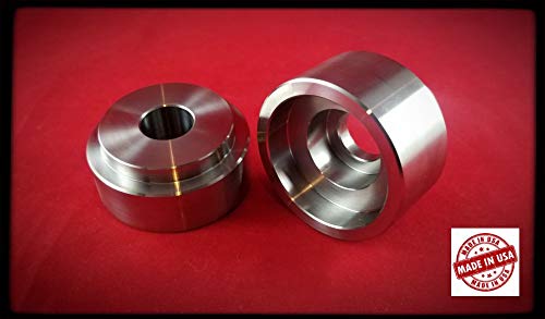 Coin Ring Punch Set with 24 Spacers Punch Sizes 5/8", 17/32", 7/16", 3/8" Great Solid Tool
