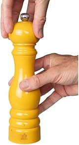 Peugeot Paris u'Select Salt Mill 22cm Saffron Yellow PEFC Wood - Made in France view 4