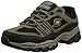 Skechers Men's After Burn Memory Fit - Strike Off Lace-Up Sneaker,Pebble/Black,9 4E US